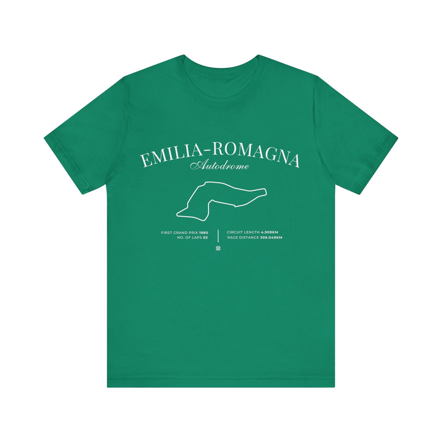 Emilia Romagna Grand Prix 2025 Premium T-Shirt | F1 Imola GP Fan Gift | Formula 1 Racing Tee | Motorsport Fans Wardrobe Essential
