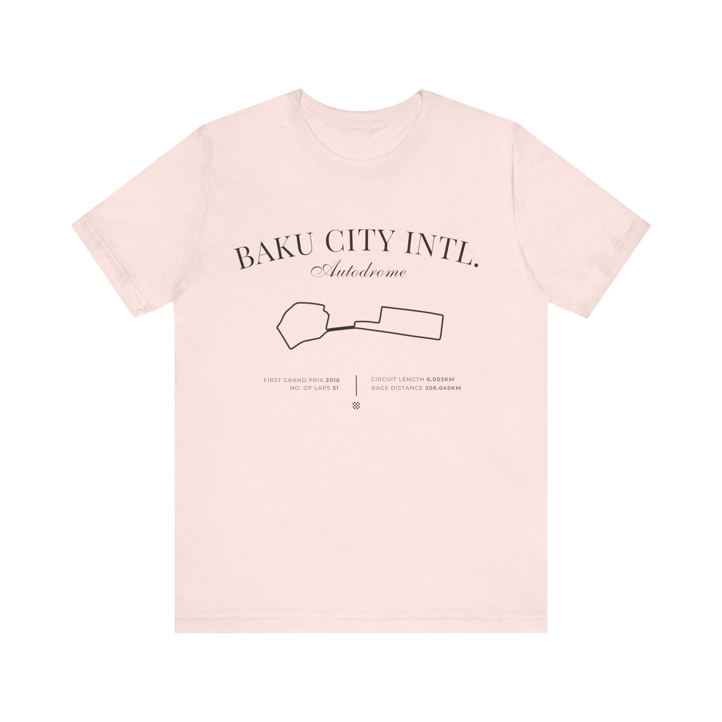 Azerbaijan Grand Prix 2025 Premium T-Shirt | Baku City Circuit F1 GP Racing Tee | Formula 1 Motorsport Gift | Racing Shirt for Fans