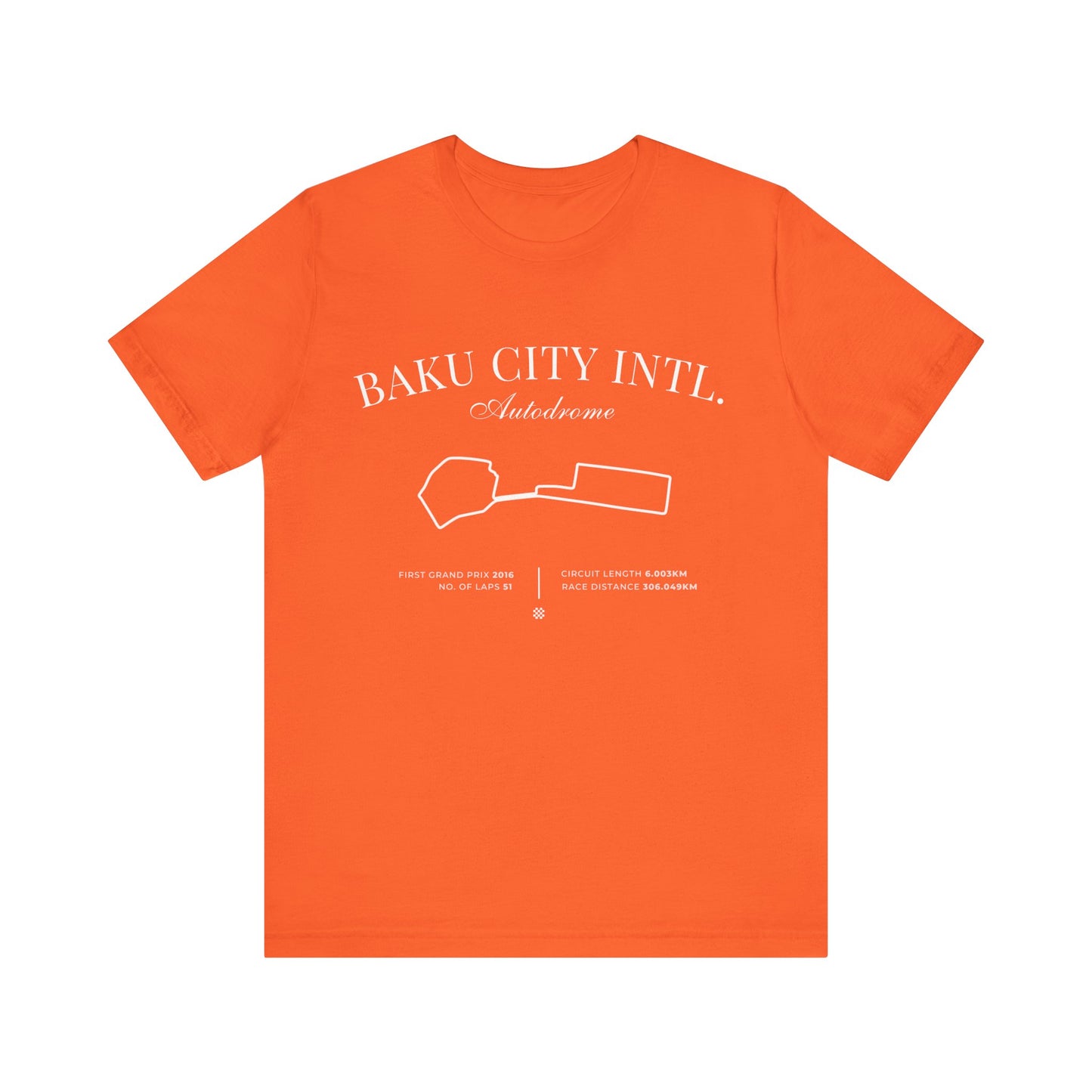 Azerbaijan Grand Prix 2025 Premium T-Shirt | Baku City Circuit F1 GP Racing Tee | Formula 1 Motorsport Gift | Racing Shirt for Fans