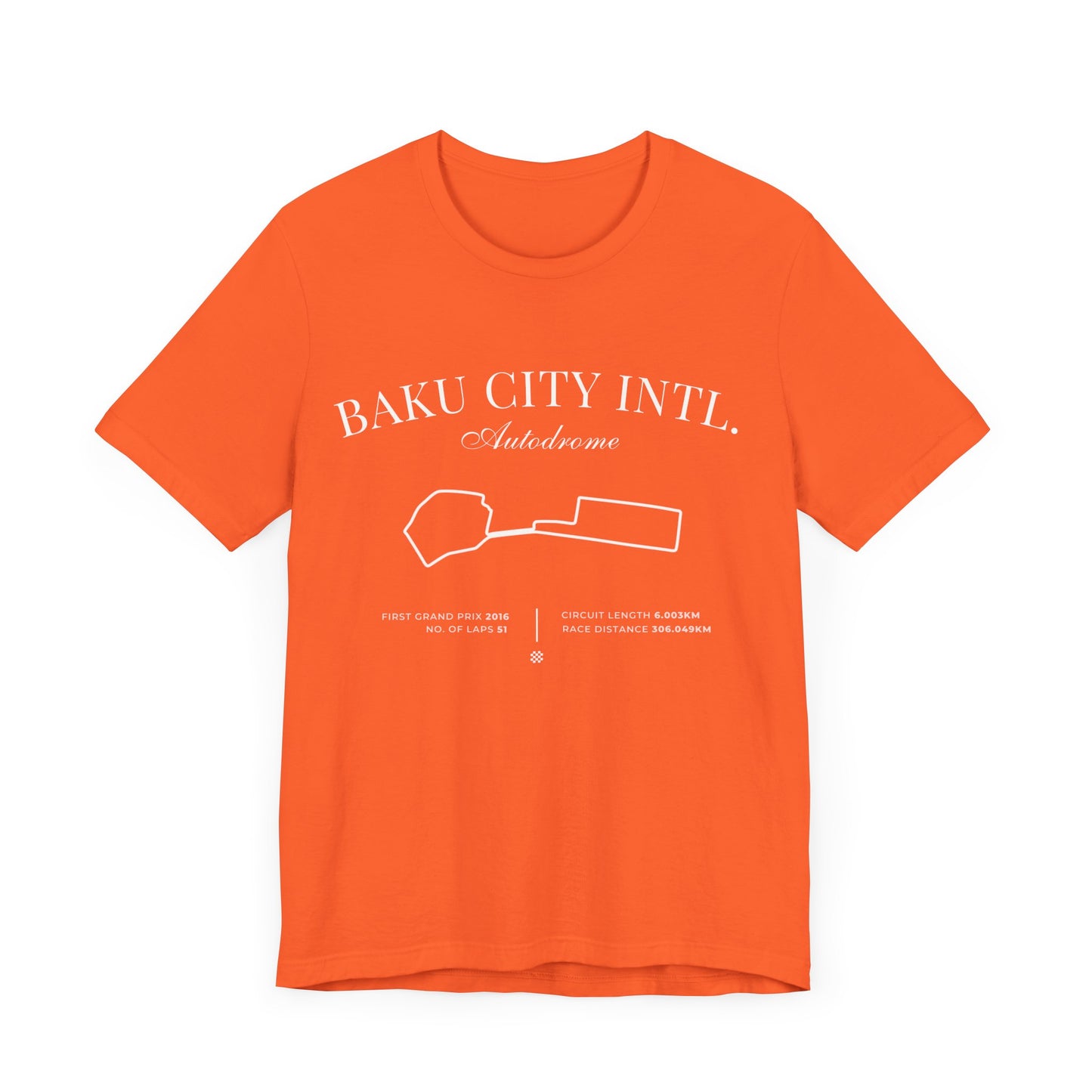 Azerbaijan Grand Prix 2025 Premium T-Shirt | Baku City Circuit F1 GP Racing Tee | Formula 1 Motorsport Gift | Racing Shirt for Fans