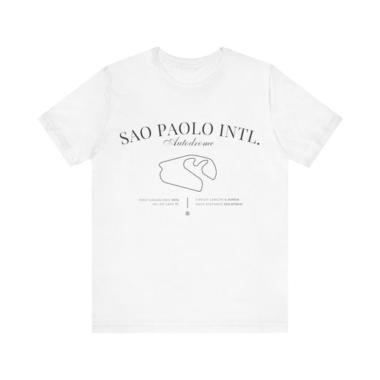 Brazilian Grand Prix 2025 Premium T-Shirt | Formula 1 Sao Paulo Interlagos GP Racing Tee | Motorsport Fan Gift | Racing Shirt