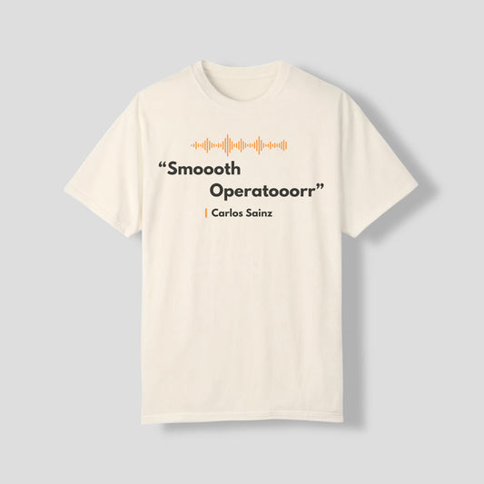 Carlos Sainz| funny radio quote | Smooth Operator