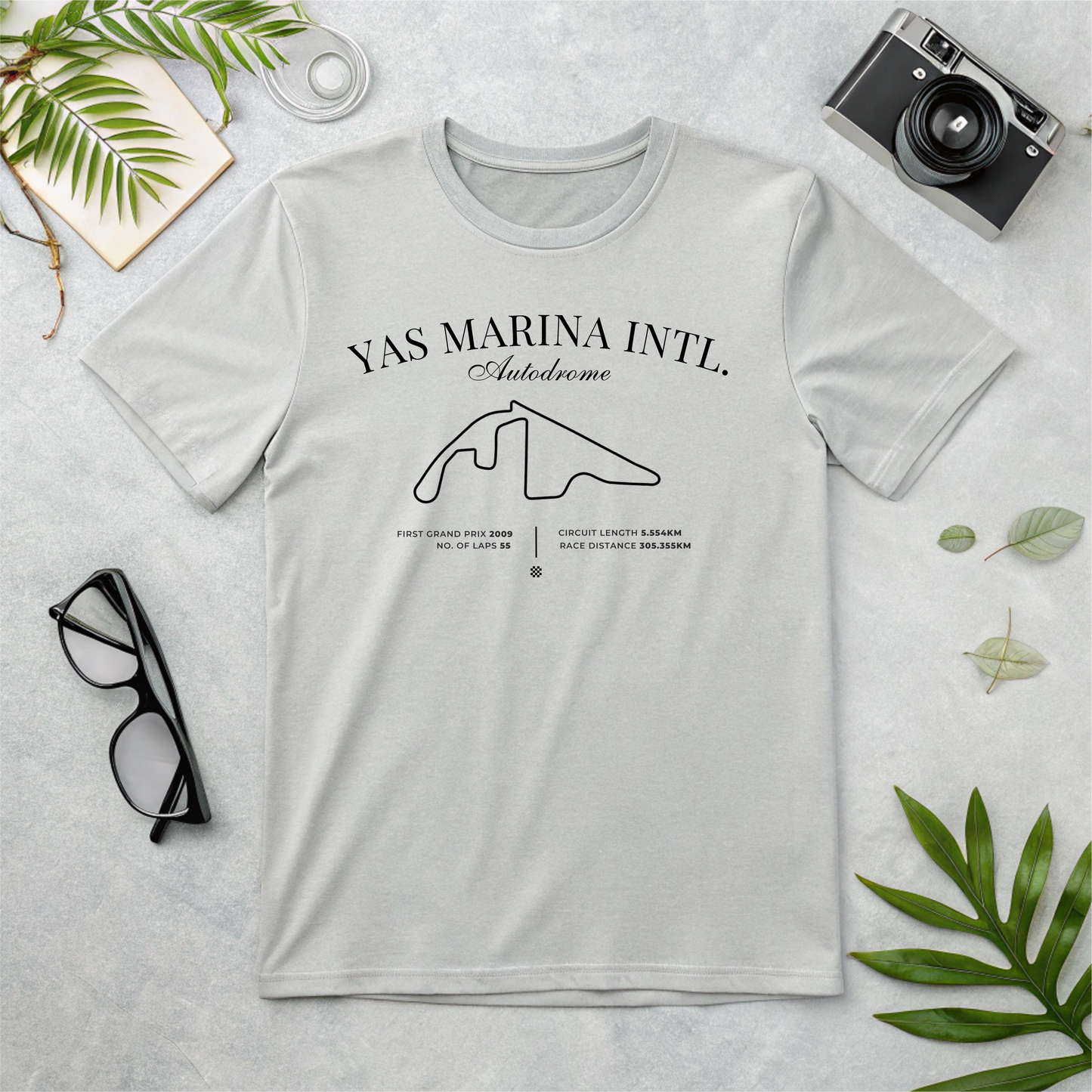 Abu Dhabi Grand Prix 2025 Premium T-Shirt | Yas Marina Circuit F1 GP Racing Tee | Motorsport Fan Gift | F1 Racing Shirt