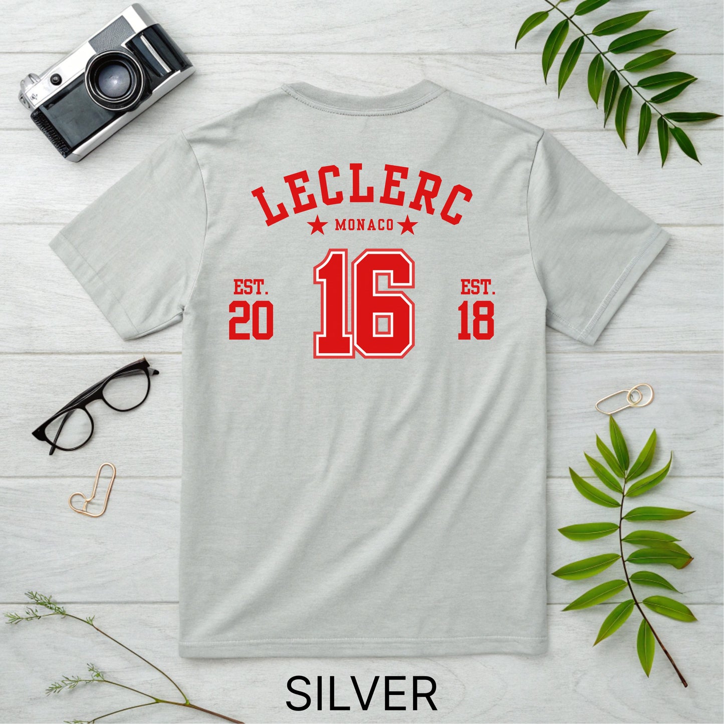 Charles Leclerc F1 Jersey T-Shirt, Scuderia Ferrari Shirt | Unisex