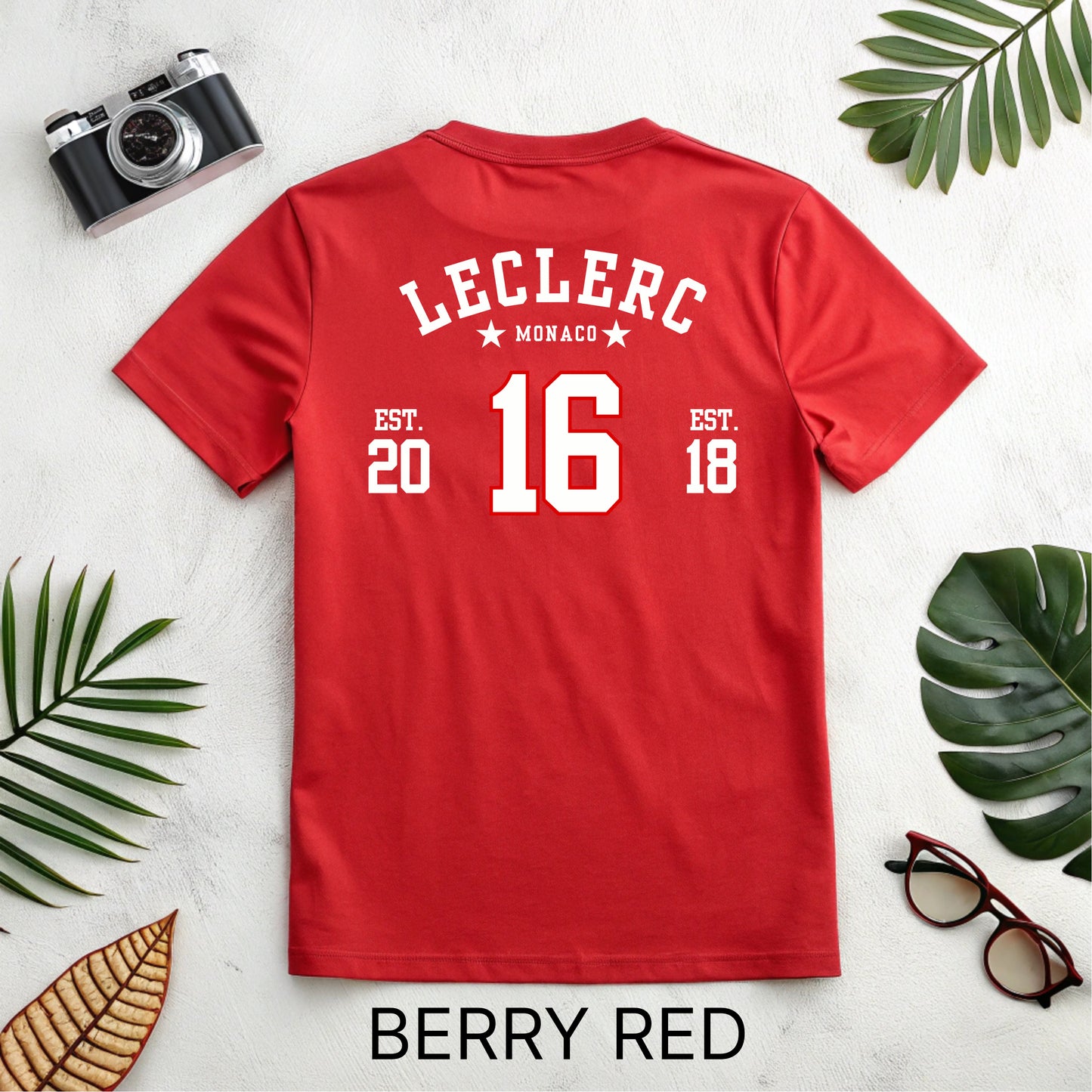 Charles Leclerc F1 Jersey T-Shirt, Scuderia Ferrari Shirt | Unisex
