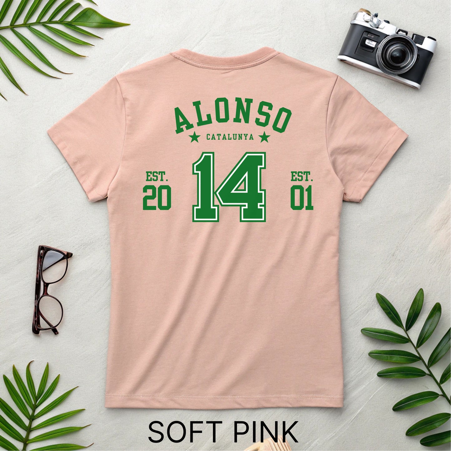 Fernando Alonso F1 Jersey T-Shirt Aston Martin Racing | Unisex