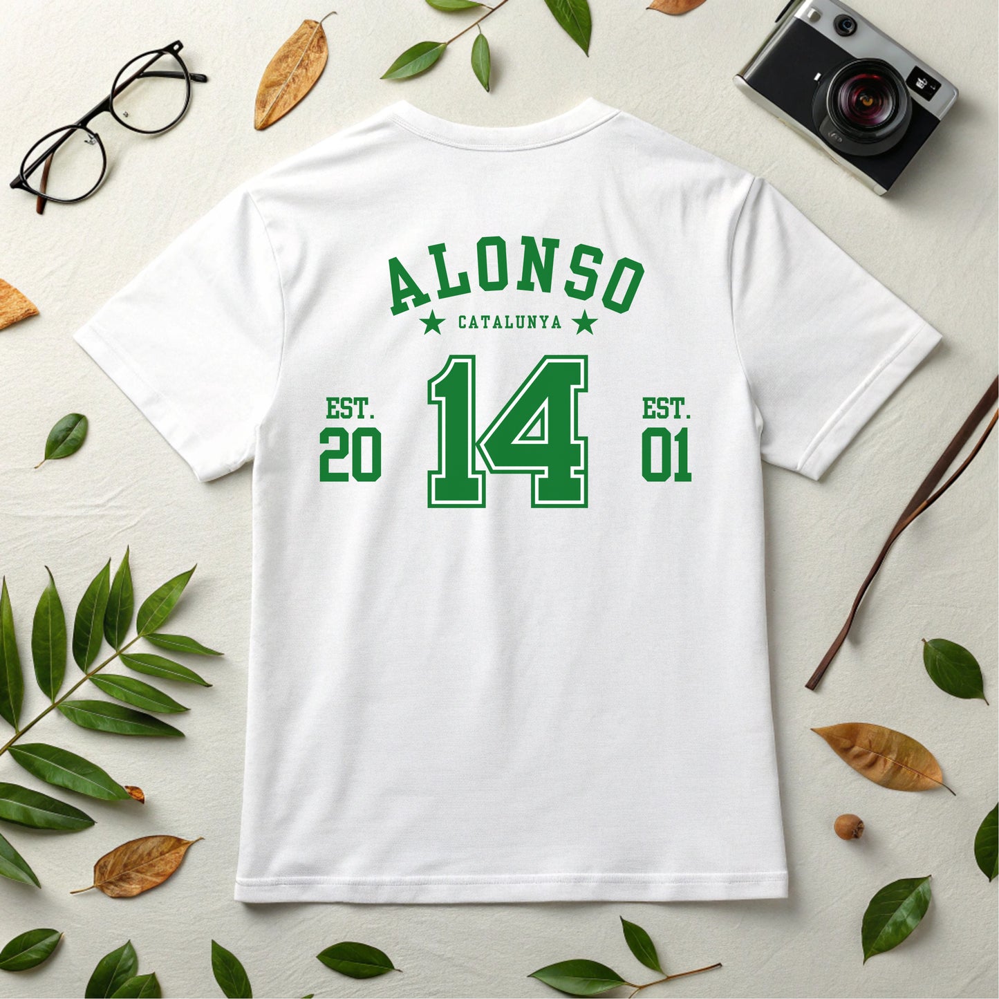 Fernando Alonso F1 Jersey T-Shirt Aston Martin Racing | Unisex