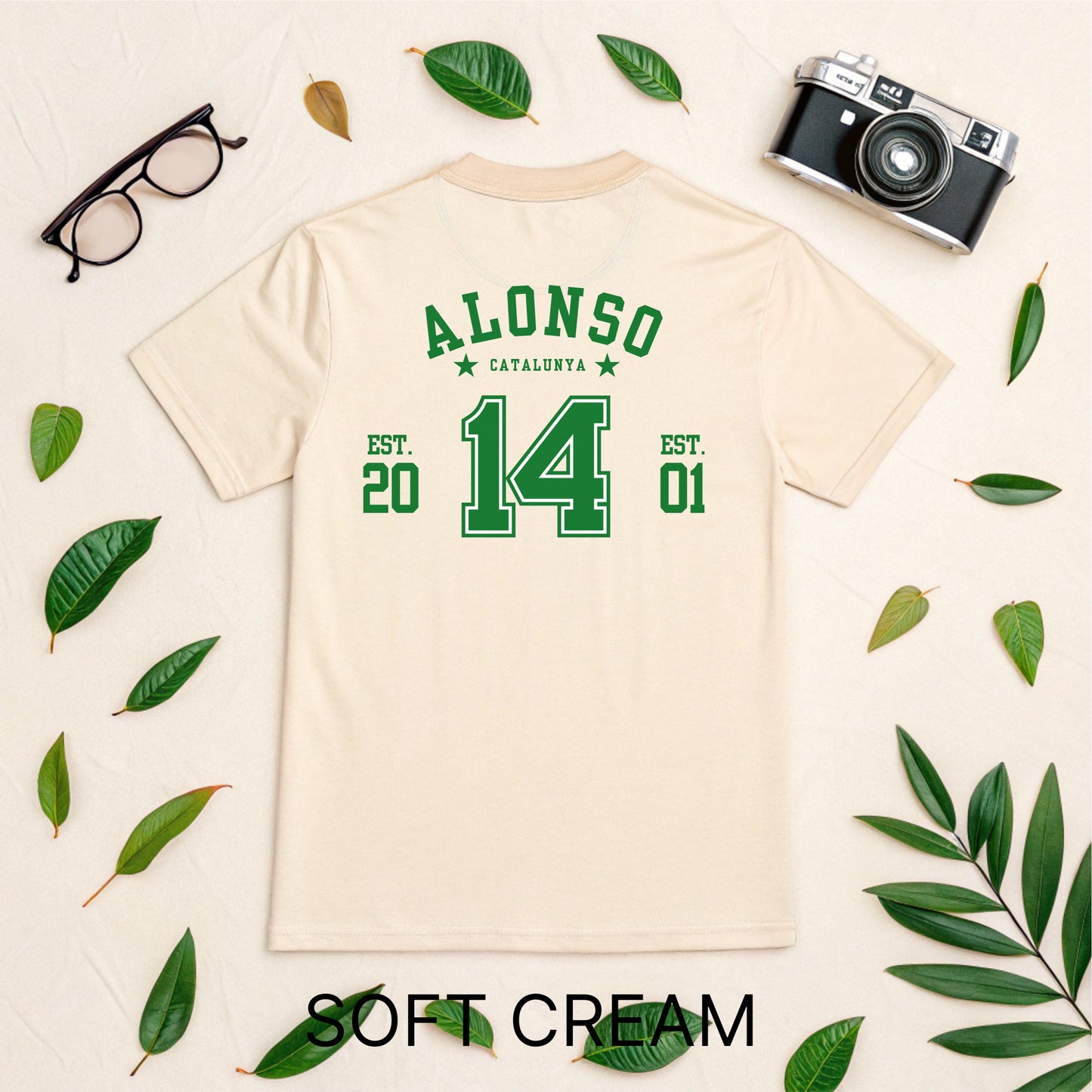 Fernando Alonso F1 Jersey T-Shirt Aston Martin Racing | Unisex
