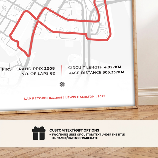 Singapore Grand Prix Poster | Museum-Quality Matte Paper