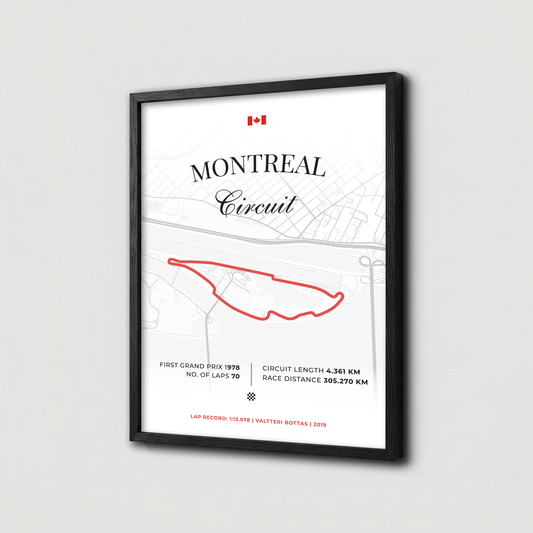 Montreal Grand Prix Poster | Museum-Quality Matte Paper