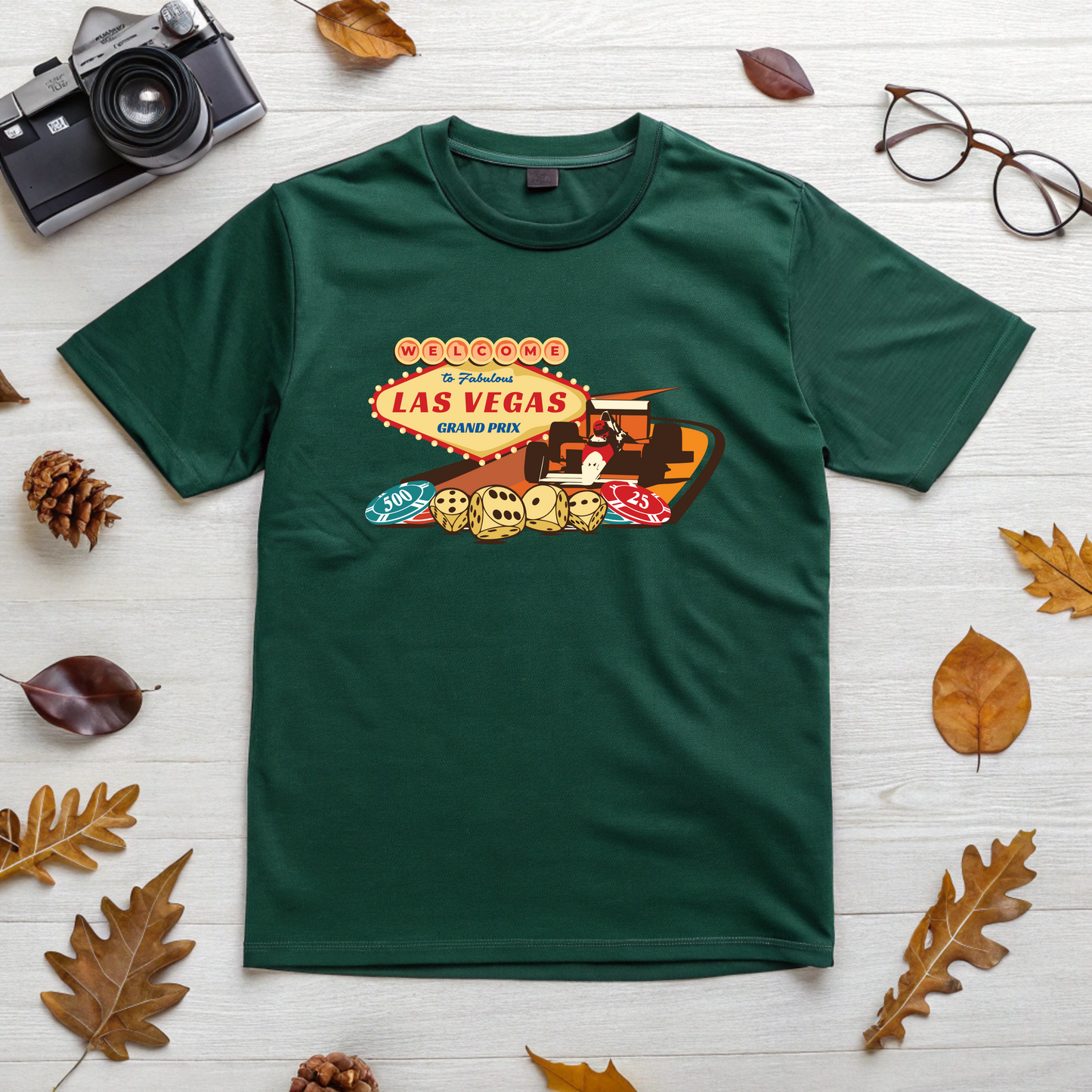 Las Vegas Grand Prix T-Shirt | F1 Race Exclusive | Formula 1 Shirt | F1 Gift | Racing top | F1 Merch | F1 Shirt | Unisex