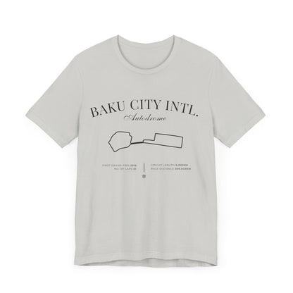 Azerbaijan Grand Prix 2025 Premium T-Shirt | Baku City Circuit F1 GP Racing Tee | Formula 1 Motorsport Gift | Racing Shirt for Fans