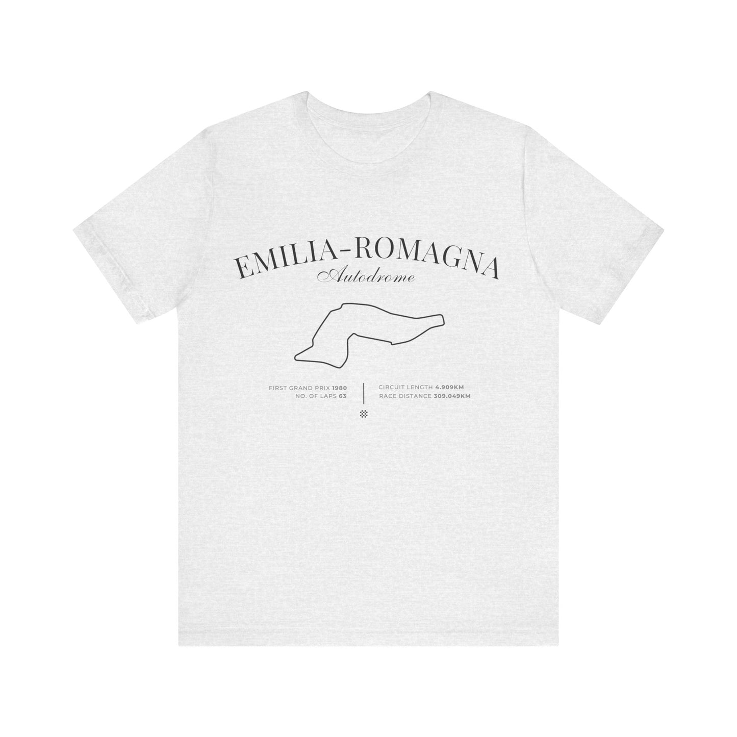 Emilia Romagna Grand Prix 2025 Premium T-Shirt | F1 Imola GP Fan Gift | Formula 1 Racing Tee | Motorsport Fans Wardrobe Essential