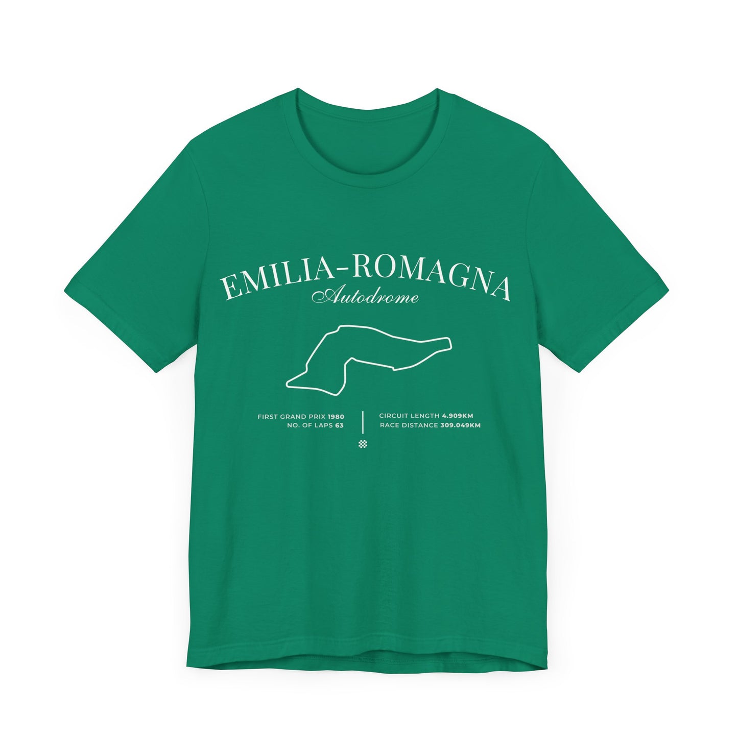 Emilia Romagna Grand Prix 2025 Premium T-Shirt | F1 Imola GP Fan Gift | Formula 1 Racing Tee | Motorsport Fans Wardrobe Essential