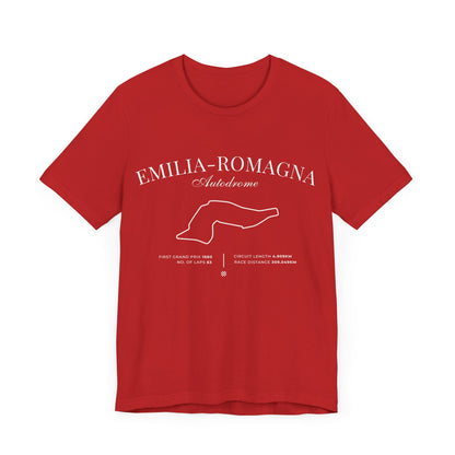 Emilia Romagna Grand Prix 2025 Premium T-Shirt | F1 Imola GP Fan Gift | Formula 1 Racing Tee | Motorsport Fans Wardrobe Essential