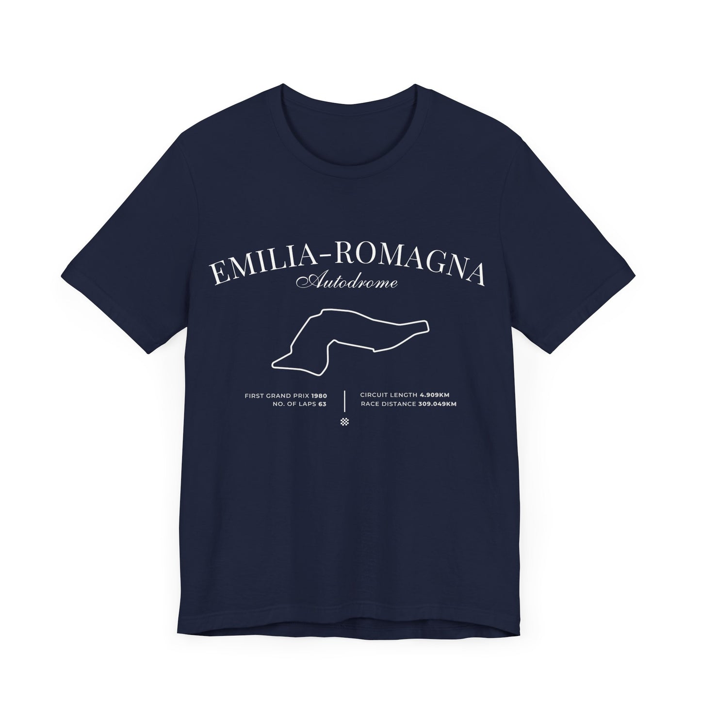 Emilia Romagna Grand Prix 2025 Premium T-Shirt | F1 Imola GP Fan Gift | Formula 1 Racing Tee | Motorsport Fans Wardrobe Essential