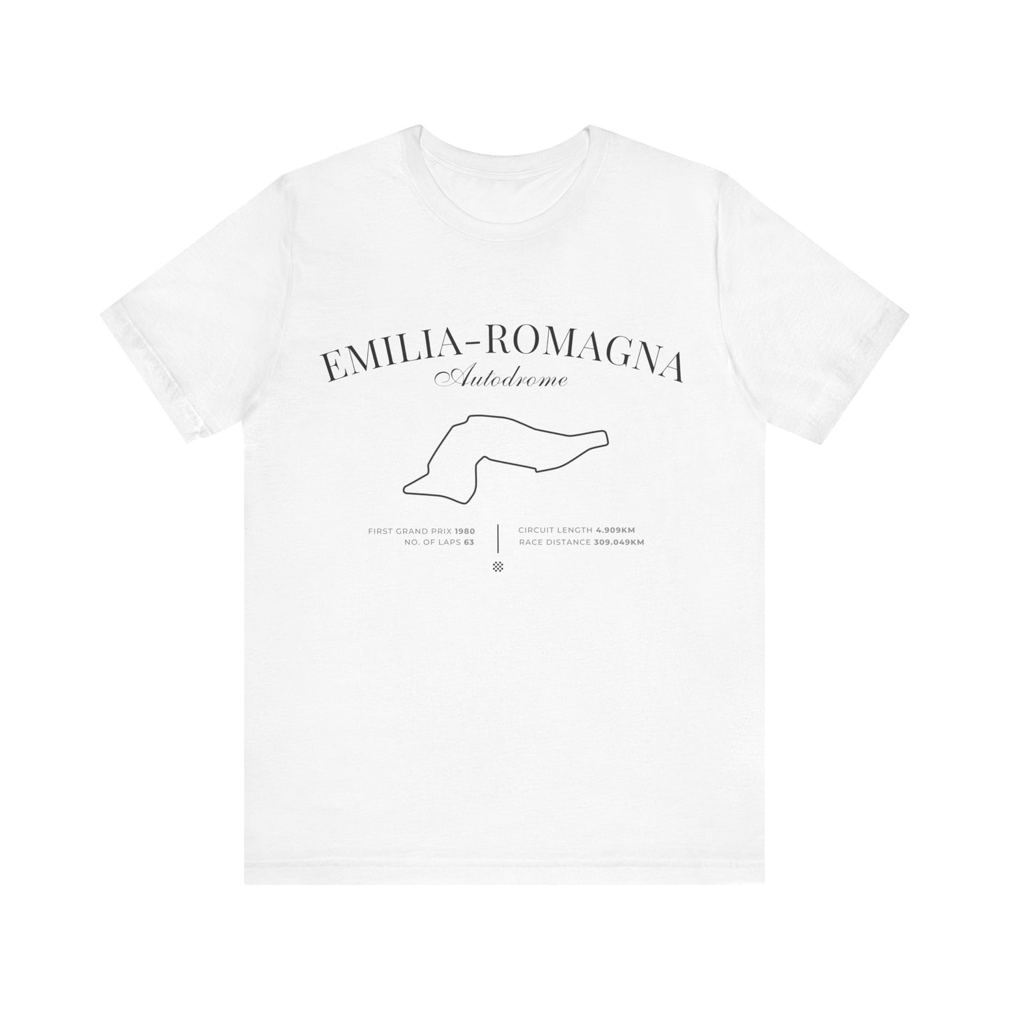 Emilia Romagna Grand Prix 2025 Premium T-Shirt | F1 Imola GP Fan Gift | Formula 1 Racing Tee | Motorsport Fans Wardrobe Essential