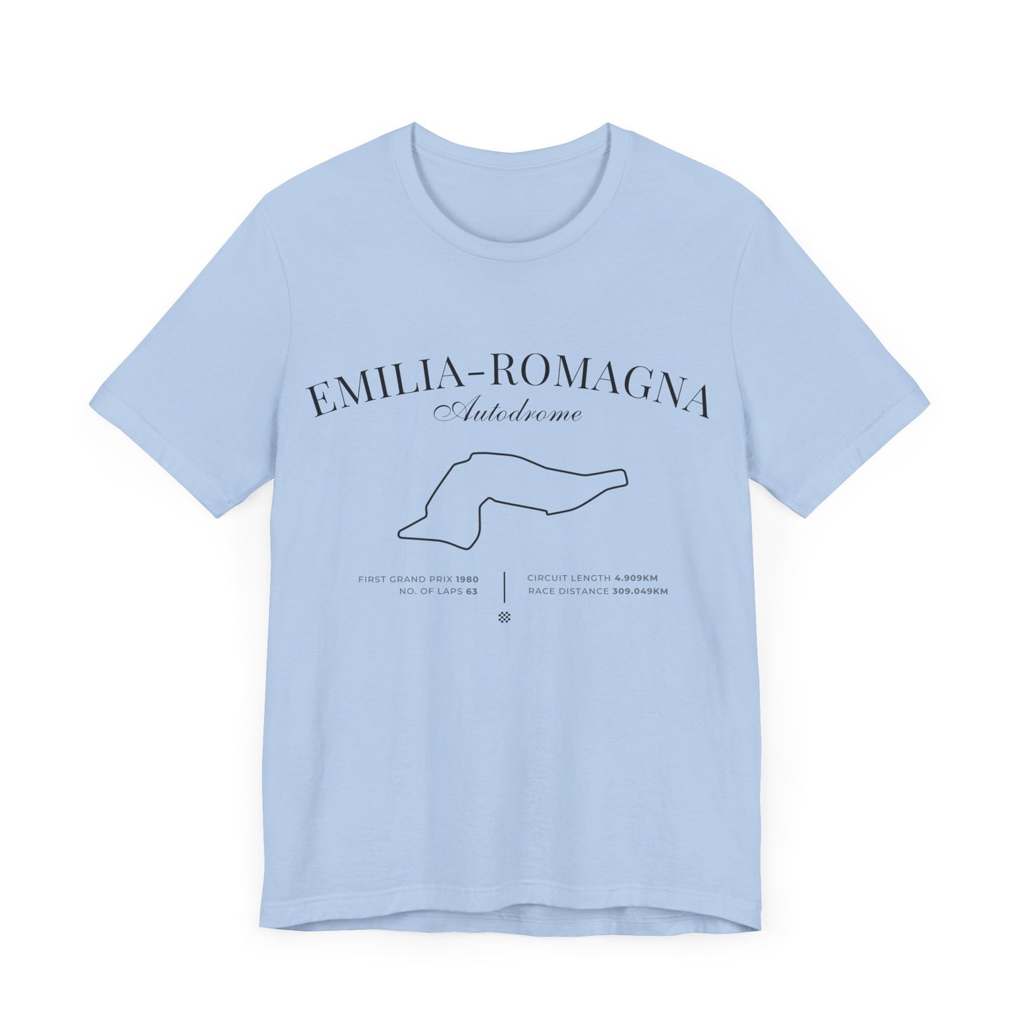 Emilia Romagna Grand Prix 2025 Premium T-Shirt | F1 Imola GP Fan Gift | Formula 1 Racing Tee | Motorsport Fans Wardrobe Essential