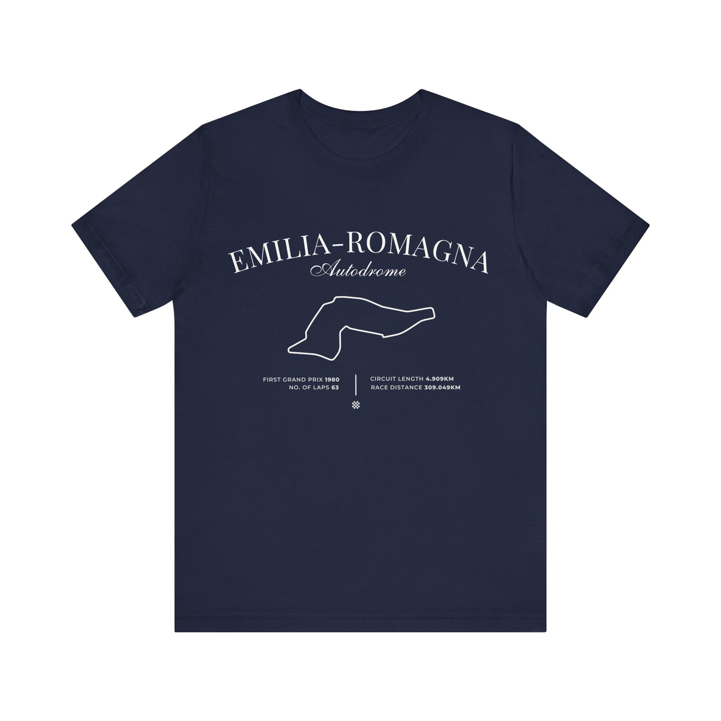 Emilia Romagna Grand Prix 2025 Premium T-Shirt | F1 Imola GP Fan Gift | Formula 1 Racing Tee | Motorsport Fans Wardrobe Essential