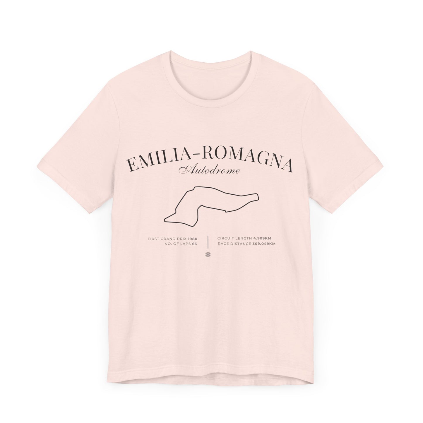 Emilia Romagna Grand Prix 2025 Premium T-Shirt | F1 Imola GP Fan Gift | Formula 1 Racing Tee | Motorsport Fans Wardrobe Essential