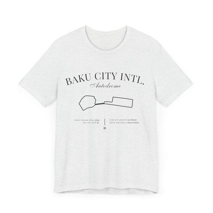 Azerbaijan Grand Prix 2025 Premium T-Shirt | Baku City Circuit F1 GP Racing Tee | Formula 1 Motorsport Gift | Racing Shirt for Fans