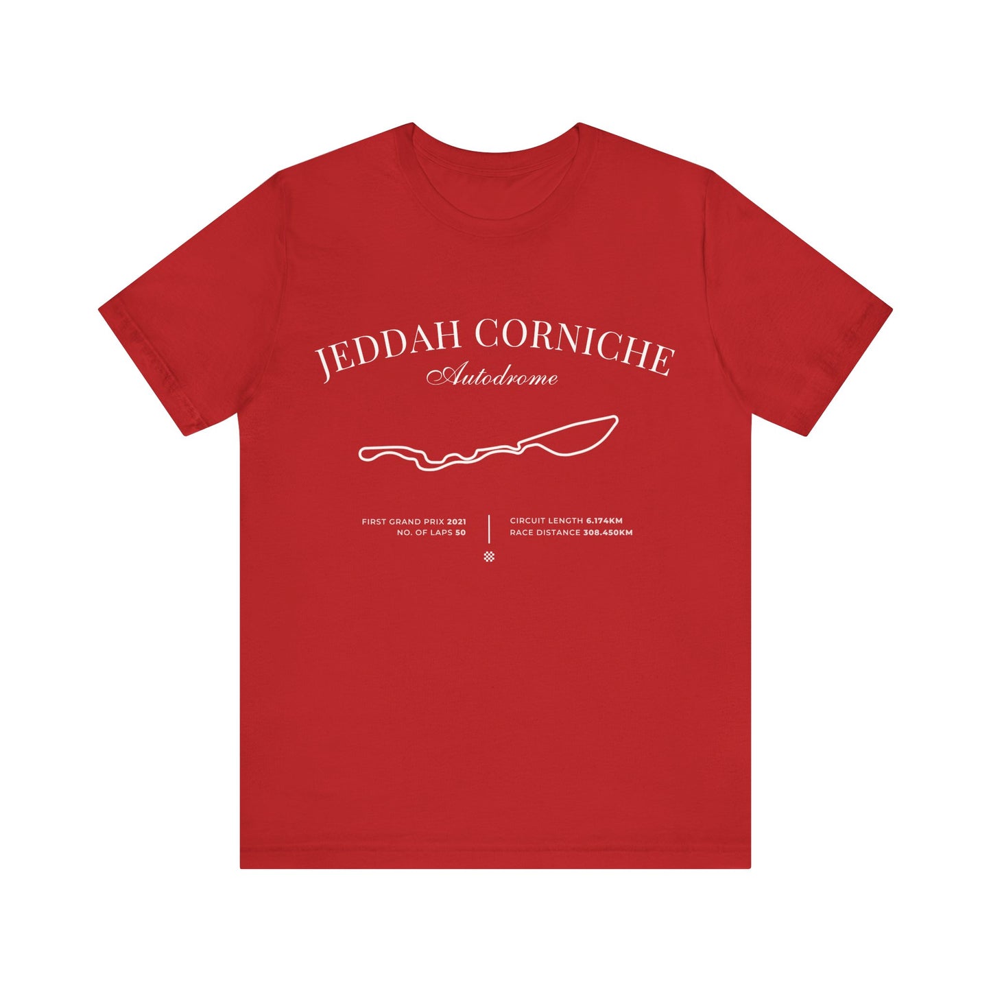 Saudi Arabian Grand Prix 2025 Premium T-Shirt | Motorsport Racing Tee | F1 Jeddah Corniche Circuit GP Gift | Formula 1 Fan Shirt