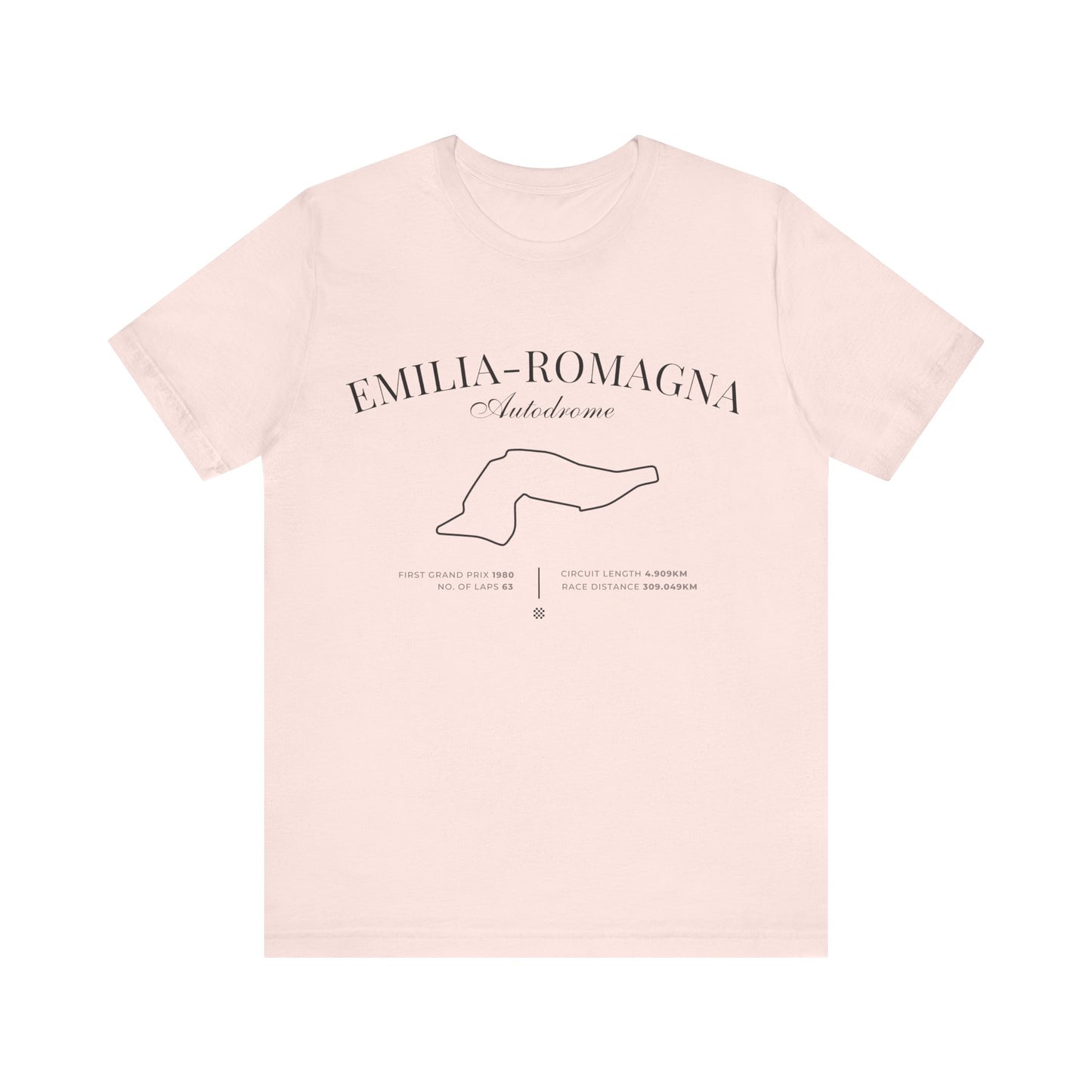 Emilia Romagna Grand Prix 2025 Premium T-Shirt | F1 Imola GP Fan Gift | Formula 1 Racing Tee | Motorsport Fans Wardrobe Essential