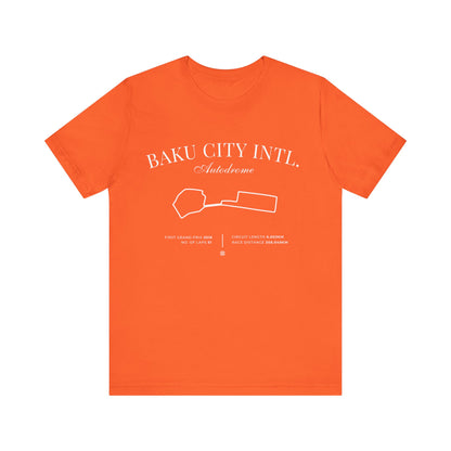Azerbaijan Grand Prix 2025 Premium T-Shirt | Baku City Circuit F1 GP Racing Tee | Formula 1 Motorsport Gift | Racing Shirt for Fans