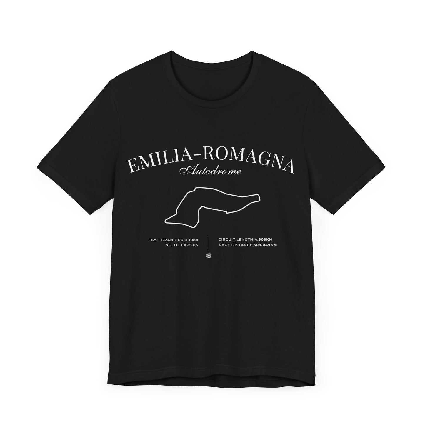Emilia Romagna Grand Prix 2025 Premium T-Shirt | F1 Imola GP Fan Gift | Formula 1 Racing Tee | Motorsport Fans Wardrobe Essential