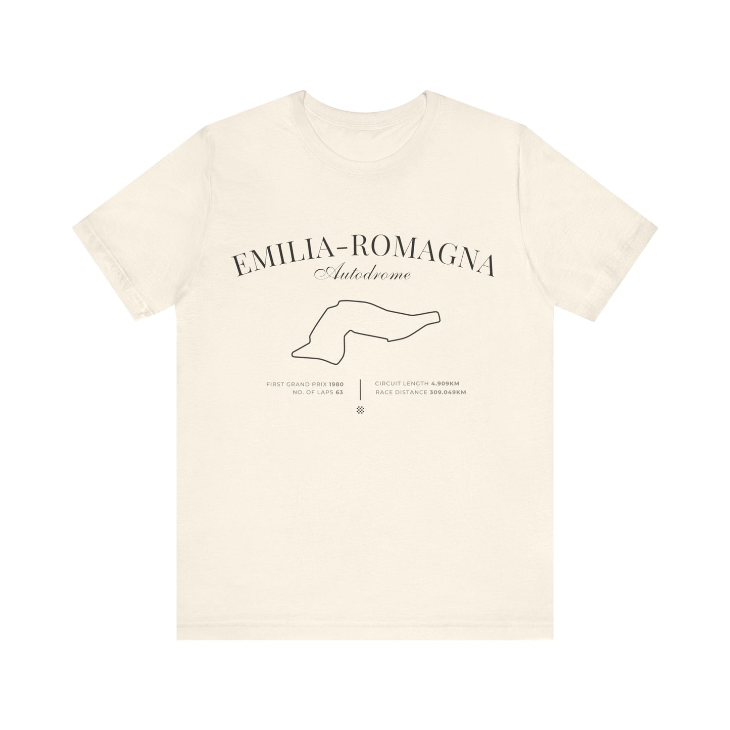 Emilia Romagna Grand Prix 2025 Premium T-Shirt | F1 Imola GP Fan Gift | Formula 1 Racing Tee | Motorsport Fans Wardrobe Essential