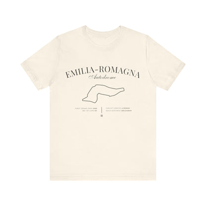 Emilia Romagna Grand Prix 2025 Premium T-Shirt | F1 Imola GP Fan Gift | Formula 1 Racing Tee | Motorsport Fans Wardrobe Essential