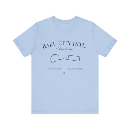 Azerbaijan Grand Prix 2025 Premium T-Shirt | Baku City Circuit F1 GP Racing Tee | Formula 1 Motorsport Gift | Racing Shirt for Fans