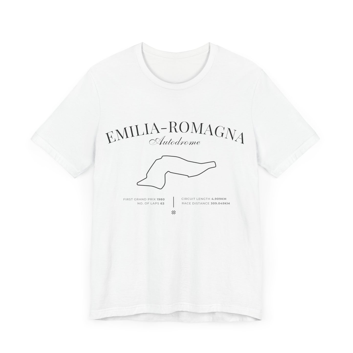 Emilia Romagna Grand Prix 2025 Premium T-Shirt | F1 Imola GP Fan Gift | Formula 1 Racing Tee | Motorsport Fans Wardrobe Essential