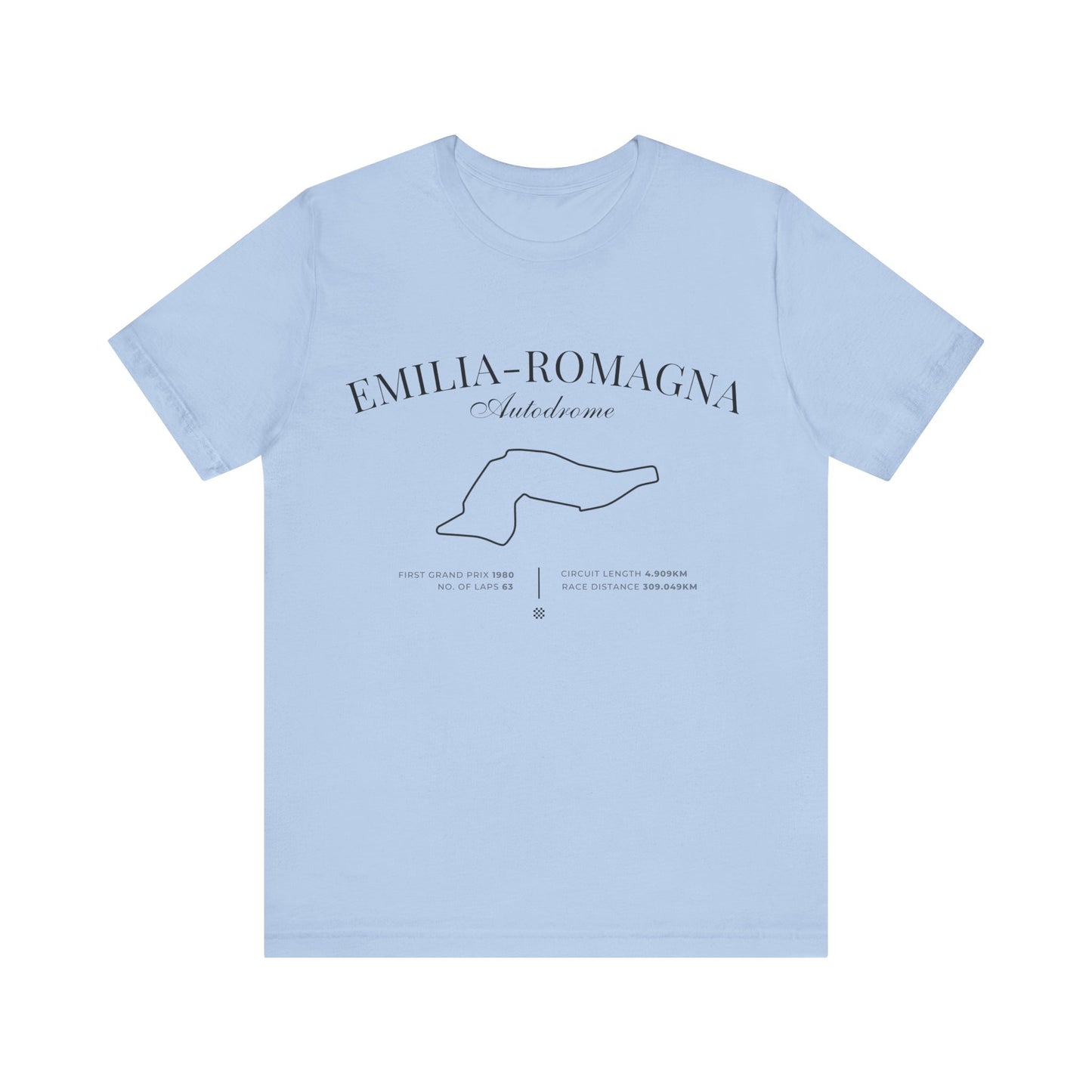 Emilia Romagna Grand Prix 2025 Premium T-Shirt | F1 Imola GP Fan Gift | Formula 1 Racing Tee | Motorsport Fans Wardrobe Essential