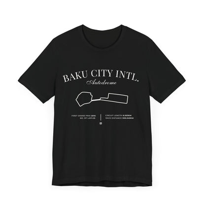 Azerbaijan Grand Prix 2025 Premium T-Shirt | Baku City Circuit F1 GP Racing Tee | Formula 1 Motorsport Gift | Racing Shirt for Fans