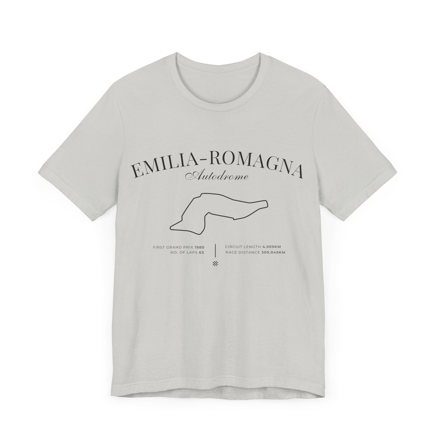 Emilia Romagna Grand Prix 2025 Premium T-Shirt | F1 Imola GP Fan Gift | Formula 1 Racing Tee | Motorsport Fans Wardrobe Essential