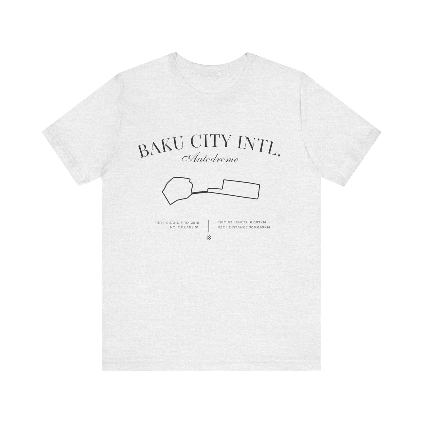 Azerbaijan Grand Prix 2025 Premium T-Shirt | Baku City Circuit F1 GP Racing Tee | Formula 1 Motorsport Gift | Racing Shirt for Fans