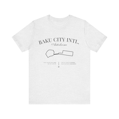 Azerbaijan Grand Prix 2025 Premium T-Shirt | Baku City Circuit F1 GP Racing Tee | Formula 1 Motorsport Gift | Racing Shirt for Fans