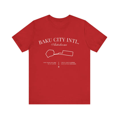 Azerbaijan Grand Prix 2025 Premium T-Shirt | Baku City Circuit F1 GP Racing Tee | Formula 1 Motorsport Gift | Racing Shirt for Fans