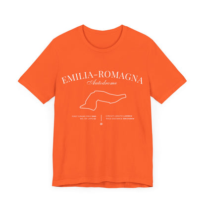 Emilia Romagna Grand Prix 2025 Premium T-Shirt | F1 Imola GP Fan Gift | Formula 1 Racing Tee | Motorsport Fans Wardrobe Essential