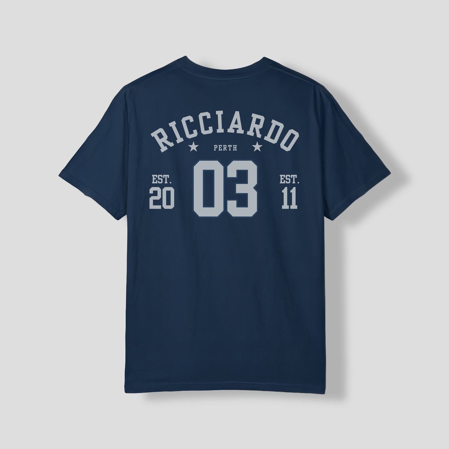 Daniel Ricciardo Jersey Style F1 T-Shirt | Red Bull Honda F1 | Unisex