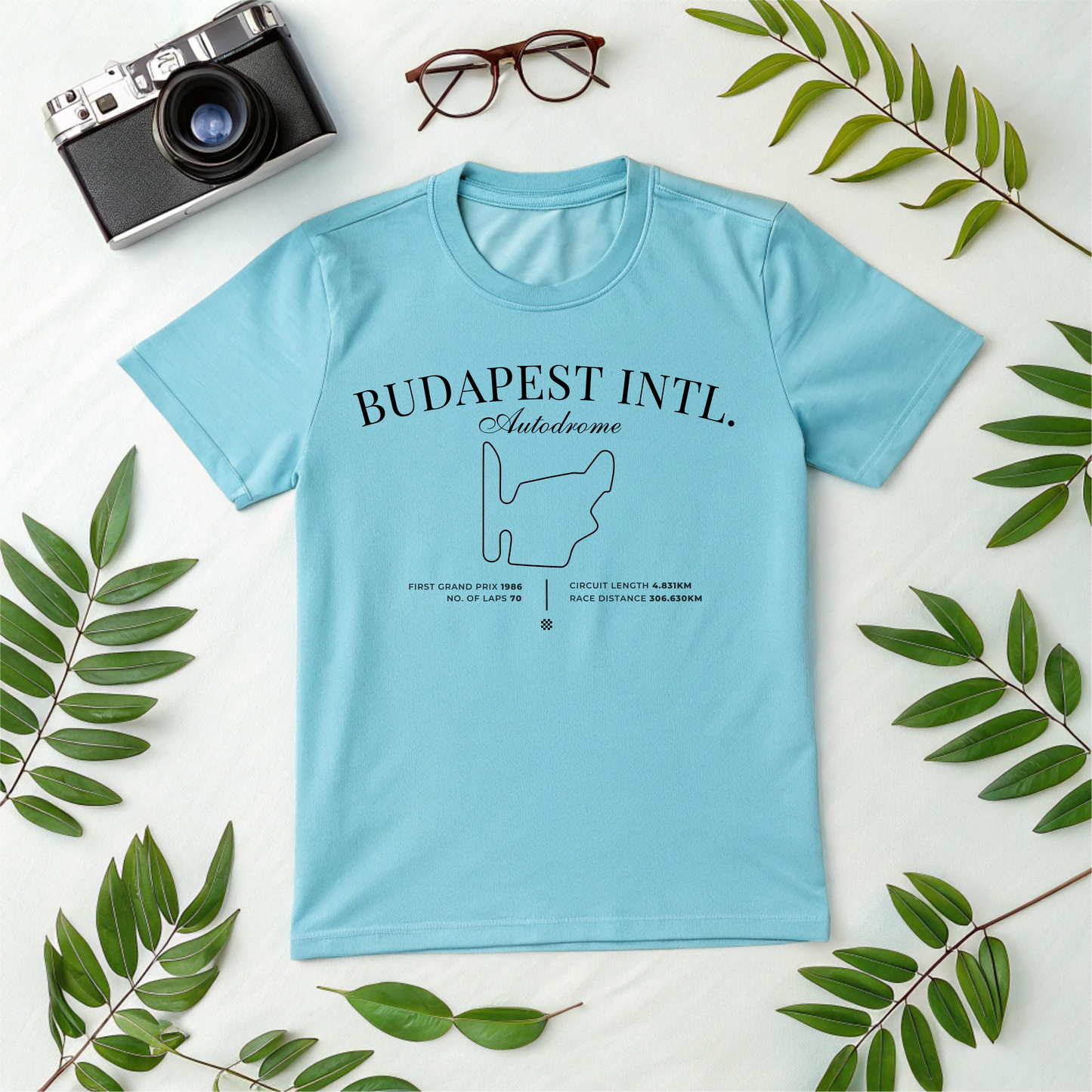 Hungarian Grand Prix 2025 Premium T-Shirt | Formula 1 Hungaroring GP Racing Tee | Motorsport Fan Gift | F1 Racing Shirt for Fans