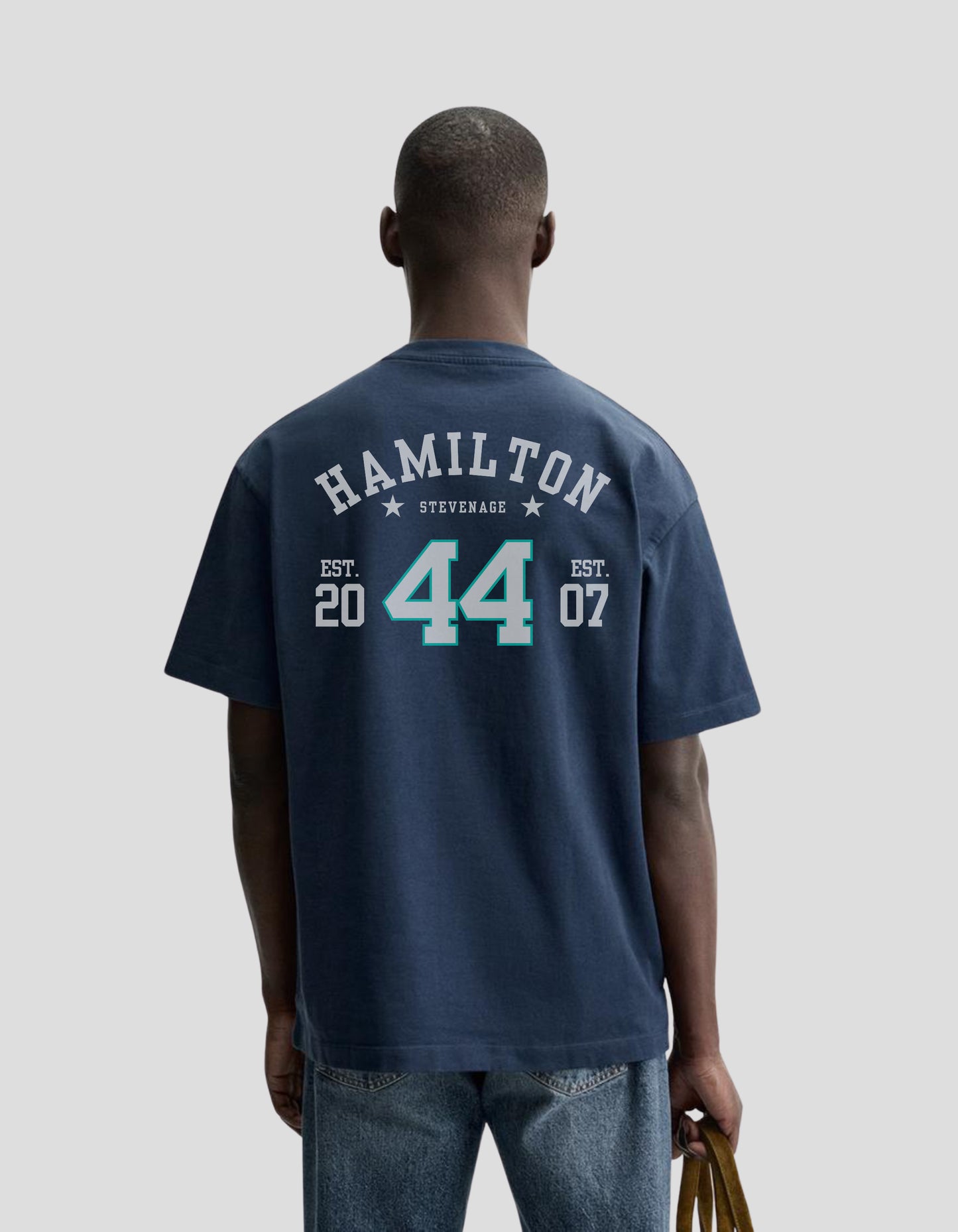 Lewis Hamilton F1 Jersey Style T-Shirt | Mercedes F1 AMG | Unisex