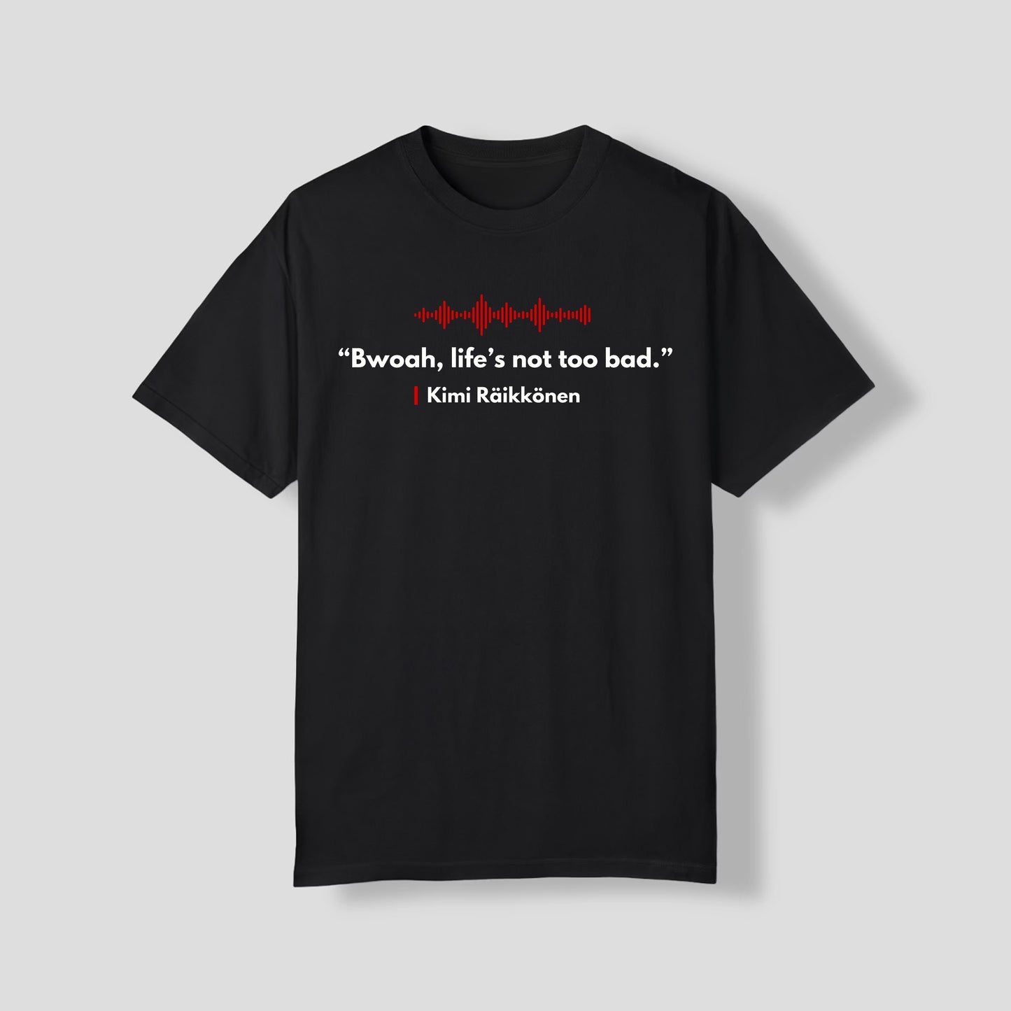 Kimi Raikonnen | funny radio quote | Bwoah, life's not too bad
