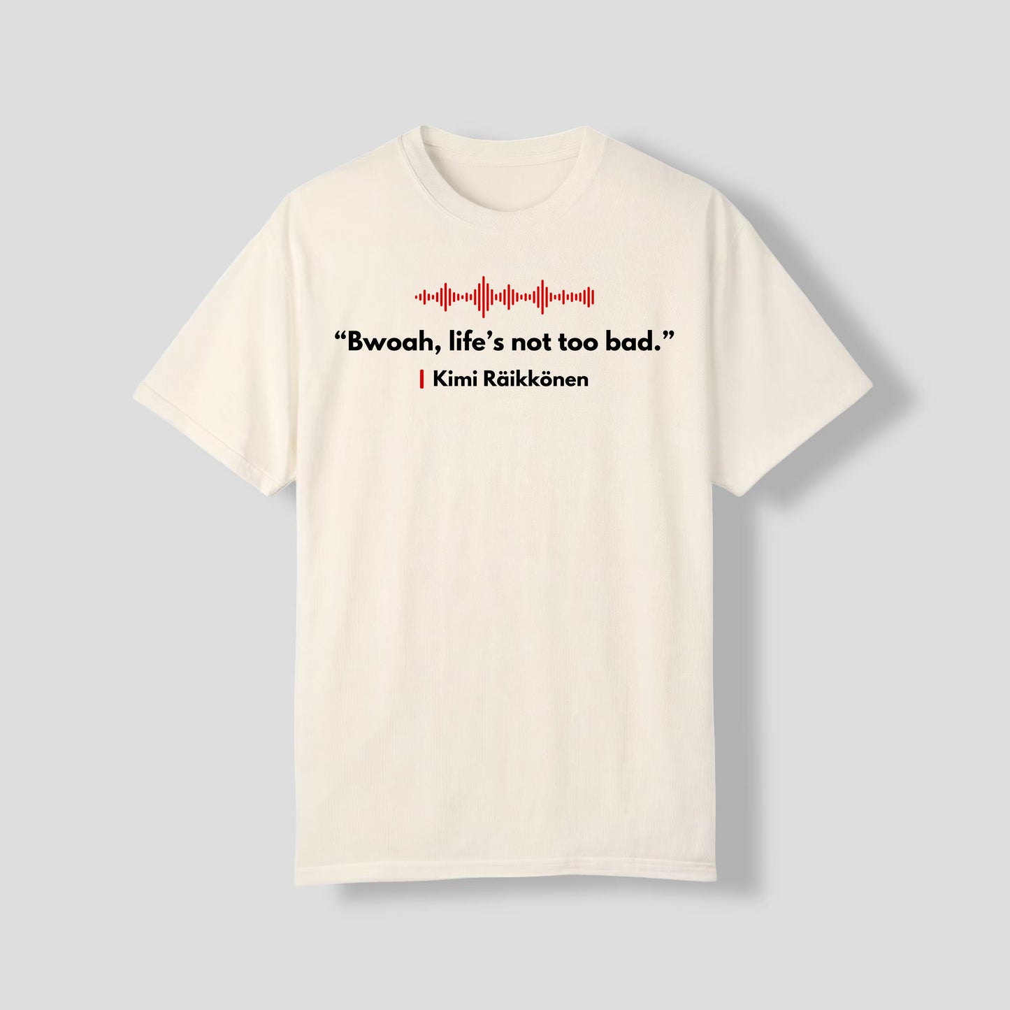 Kimi Raikonnen | funny radio quote | Bwoah, life's not too bad