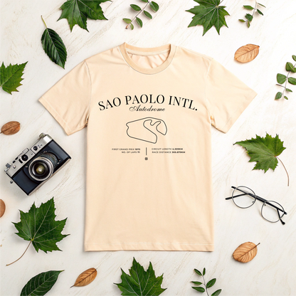 Brazilian Grand Prix T-Shirt | Sao Paulo Interlagos Formula 1 Racing Top l Unisex