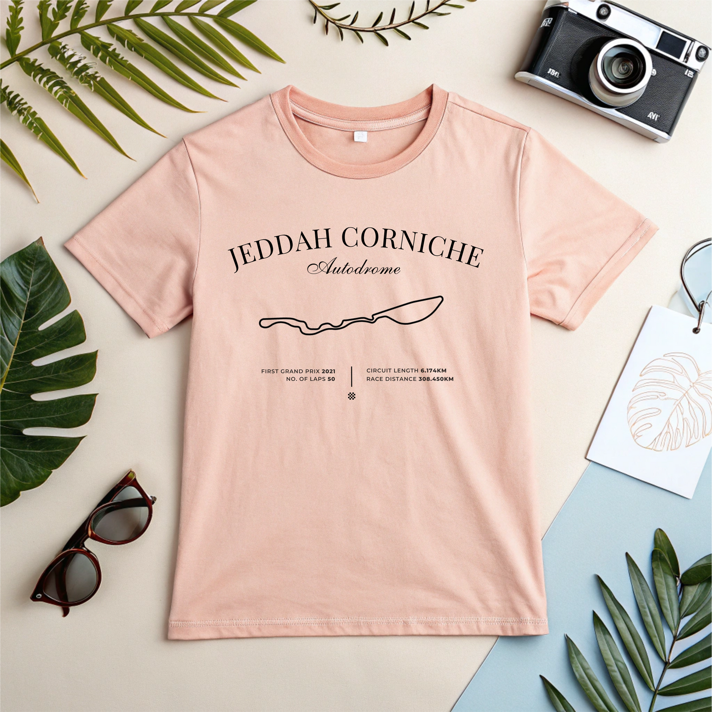 Saudi Arabian Grand Prix T-Shirt | Jeddah Corniche Formula 1 Racing Top l Unisex