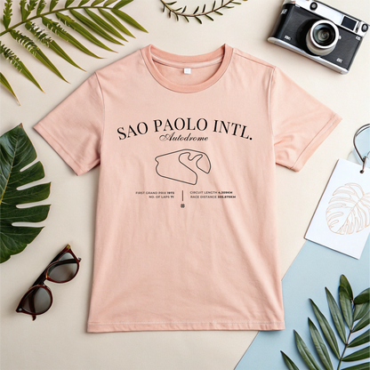 Brazilian Grand Prix T-Shirt | Sao Paulo Interlagos Formula 1 Racing Top l Unisex