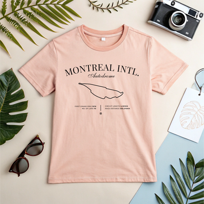 Canadian Grand Prix 2025 Premium T-Shirt | Montreal GP Formula 1 Racing Tee | Motorsport F1 Fan Gift | Racing Enthusiasts Shirt