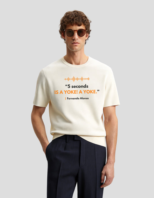 Fernando Alonso | funny radio quote | 5 seconds in a yoke